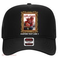 Custom Picture Frame Personalized Text And Photo Hat thumb 0