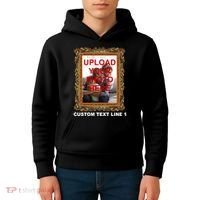 Custom Picture Frame Personalized Text And Photo Kids Hoodie thumb 4