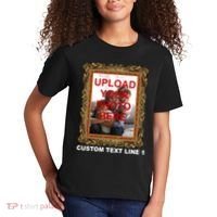 Custom Picture Frame Personalized Text And Photo Kids T-Shirt thumb 2