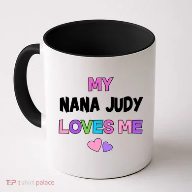 Custom Text You Are Loved Personalized Girly Design Coffee Mug