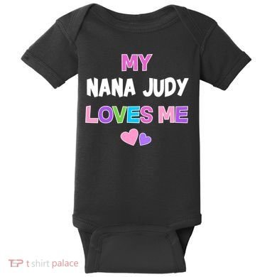 Custom Text You Are Loved Personalized Girly Design Baby Bodysuit