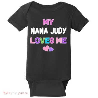 Custom Text You Are Loved Personalized Girly Design Baby Bodysuit