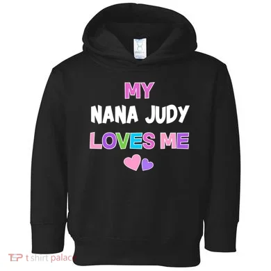 Custom Text You Are Loved Personalized Girly Design Toddler Hoodie