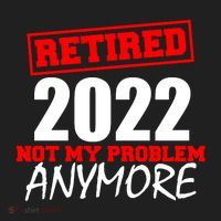 Custom Year Retired Not My Problem Anymore Personalize Beanie thumb 2