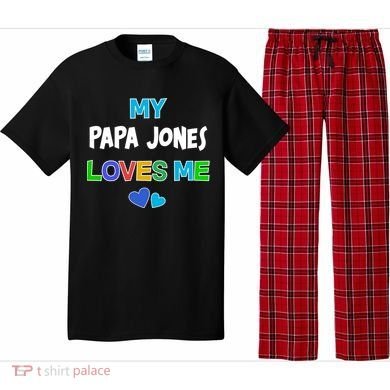 Custom You Are Loved Personalized Boy Design Pajama Set