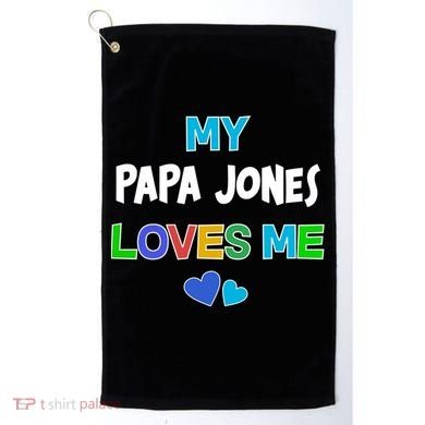 Custom You Are Loved Personalized Boy Design Golf Towel