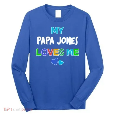 Custom You Are Loved Personalized Boy Design Long Sleeve Shirt