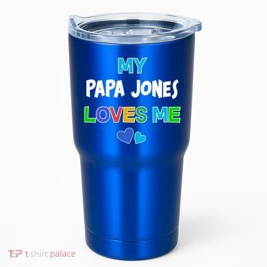Custom You Are Loved Personalized Boy Design Tumbler
