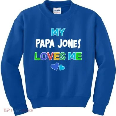 Custom You Are Loved Personalized Boy Design Kids Sweatshirt