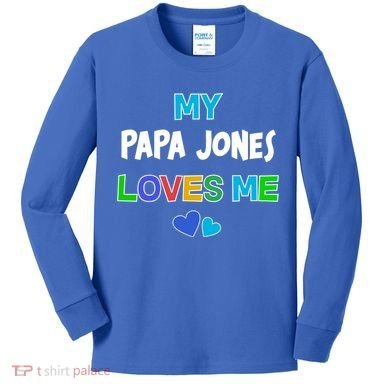 Custom You Are Loved Personalized Boy Design Kids Long Sleeve Shirt