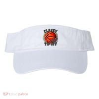 Classy Until Tip Off Funny Basketball Mom Leopard Visor thumb 0