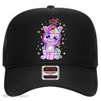 Cute Unicorn Tangled Christmas Lights Stars Rainbow Hat thumb 0