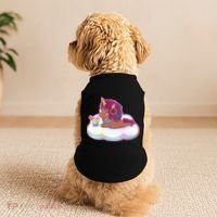 Cute Afro Unicorn Doggie Tank thumb 2