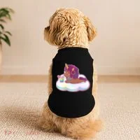 Cute Afro Unicorn Doggie Tank thumb 2