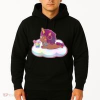 Cute Afro Unicorn Hoodie thumb 2