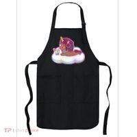 Cute Afro Unicorn Apron thumb 0