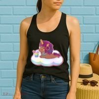 Cute Afro Unicorn Women's Tank Top thumb 2