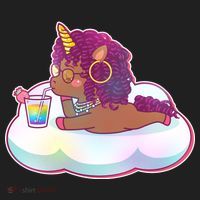 Cute Afro Unicorn Hat thumb 2