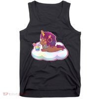 Cute Afro Unicorn Tank Top thumb 0