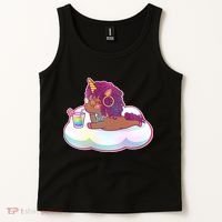 Cute Afro Unicorn Tank Top thumb 2