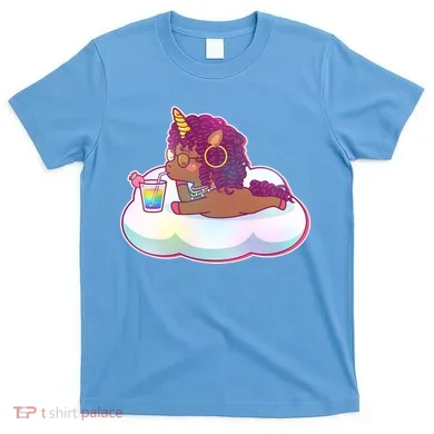 Cute Afro Unicorn T-Shirt