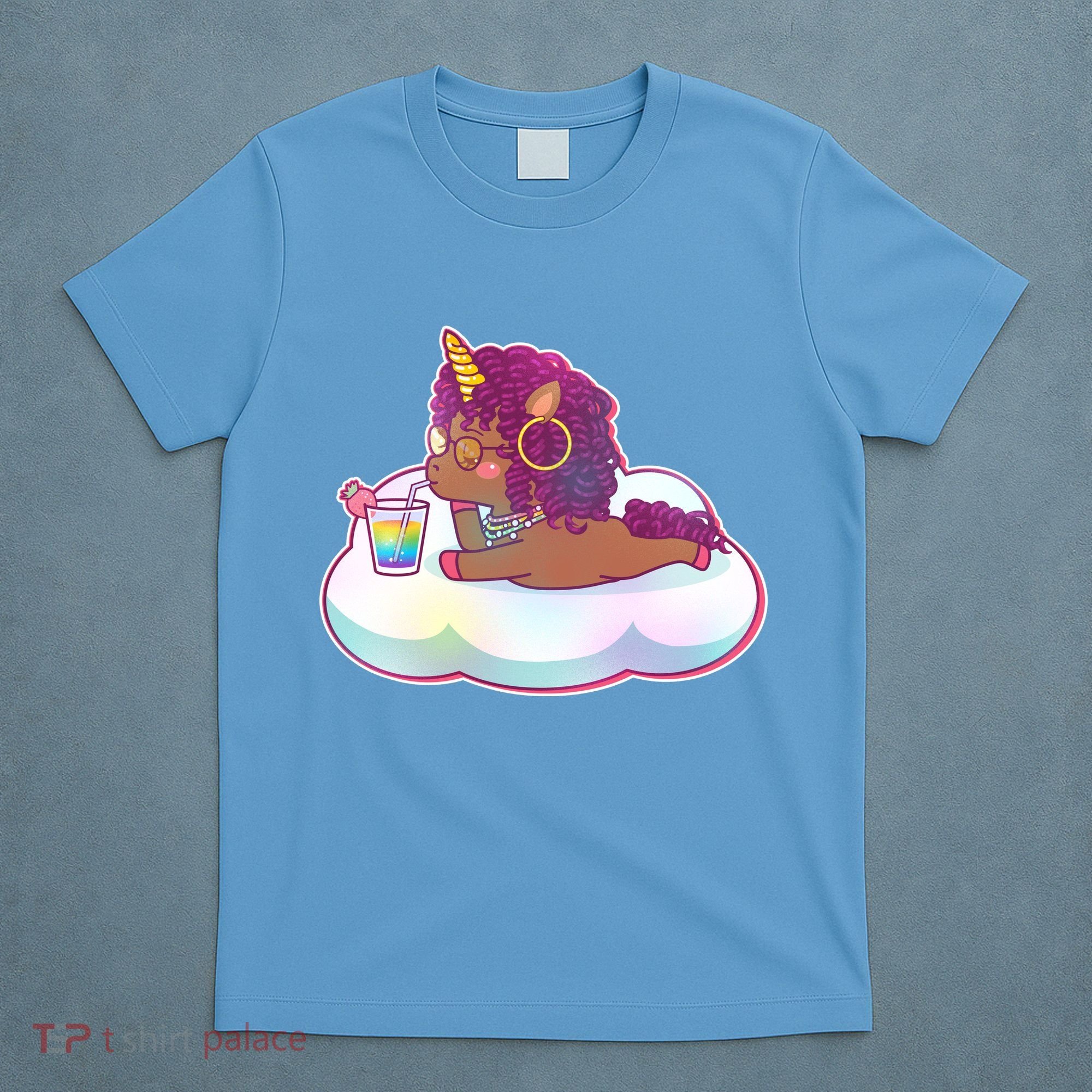 Cute Afro Unicorn T-Shirt