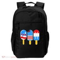 Cute American Flag Popsicles  Backpack thumb 0