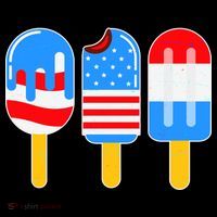 Cute American Flag Popsicles  Coffee Mug thumb 5
