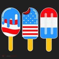 Cute American Flag Popsicles  Tumbler thumb 3