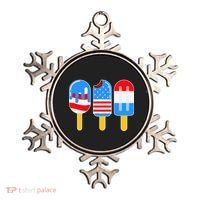 Cute American Flag Popsicles  Ornament thumb 0
