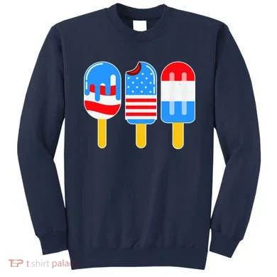 Cute American Flag Popsicles  Sweatshirt