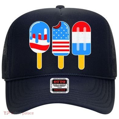 Cute American Flag Popsicles  Hat