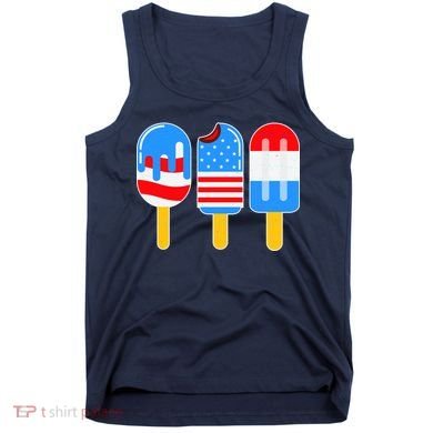 Cute American Flag Popsicles  Tank Top