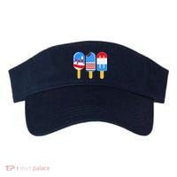 Cute American Flag Popsicles  Visor thumb 0