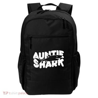 Cute Auntie Shark Backpack