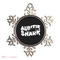 Cute Auntie Shark Ornament thumb 0