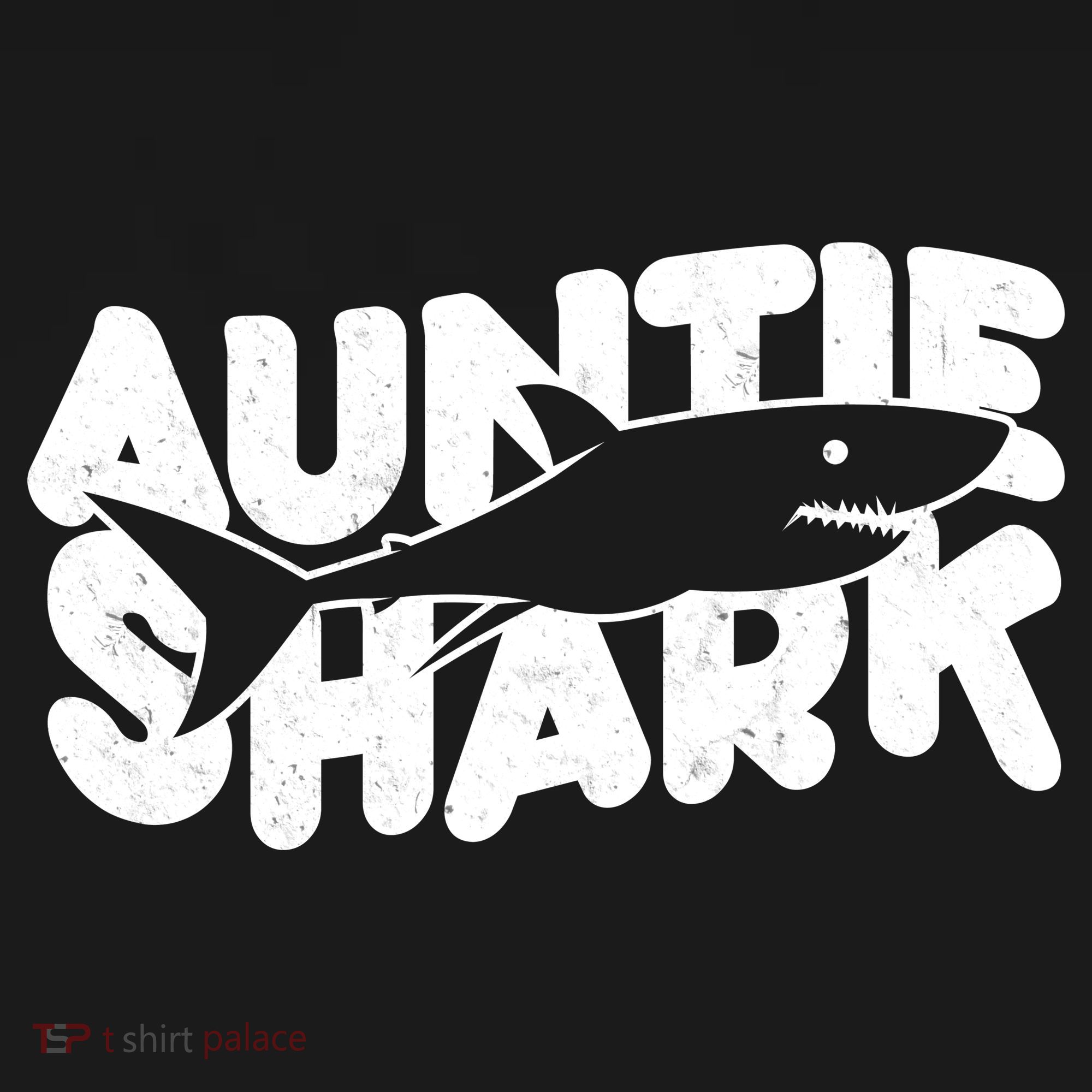 Cute Auntie Shark Ornament