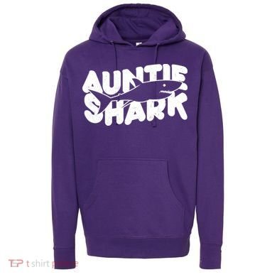 Cute Auntie Shark Hoodie