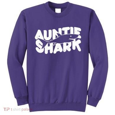 Cute Auntie Shark Sweatshirt