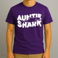 Cute Auntie Shark T-Shirt thumb 3