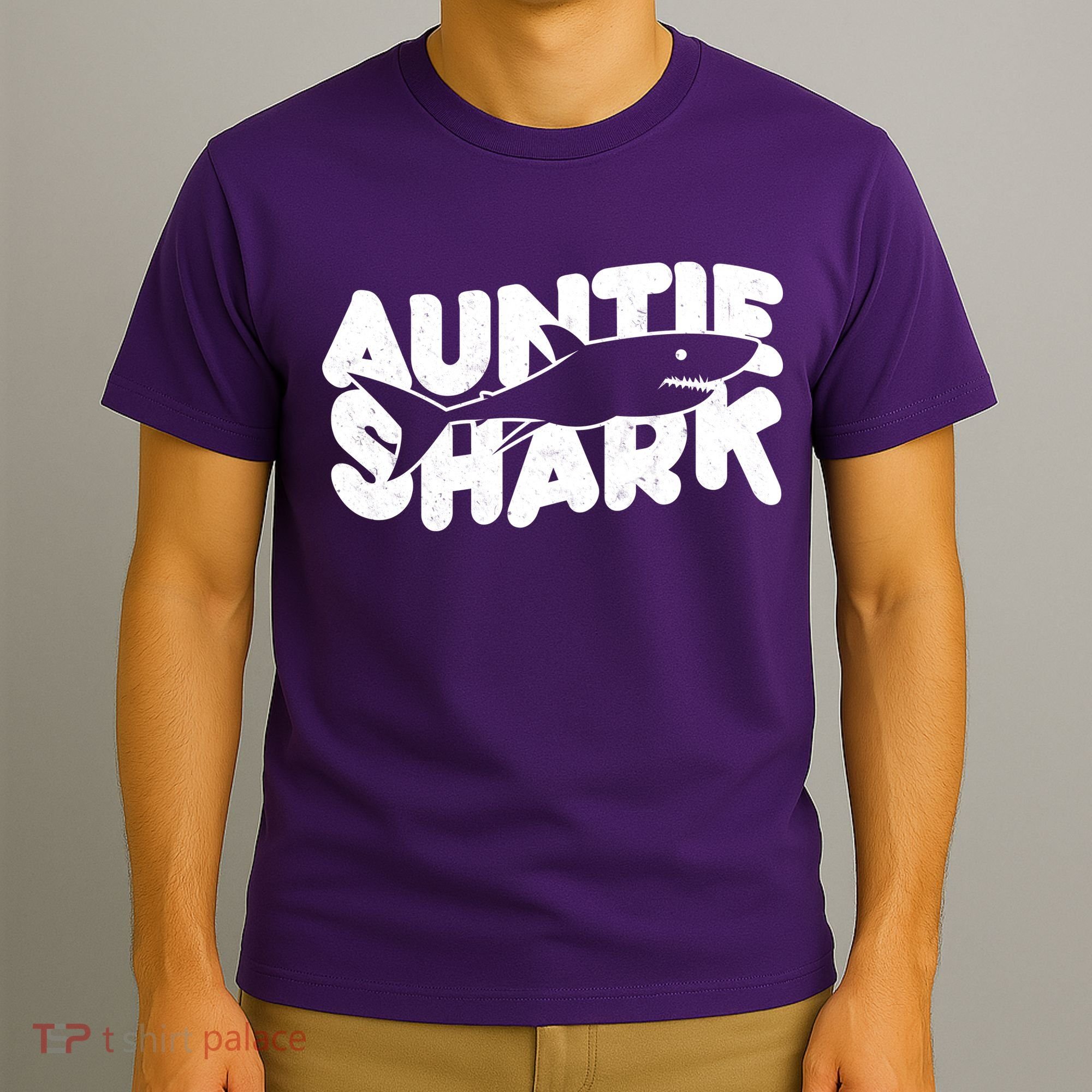 Cute Auntie Shark T-Shirt