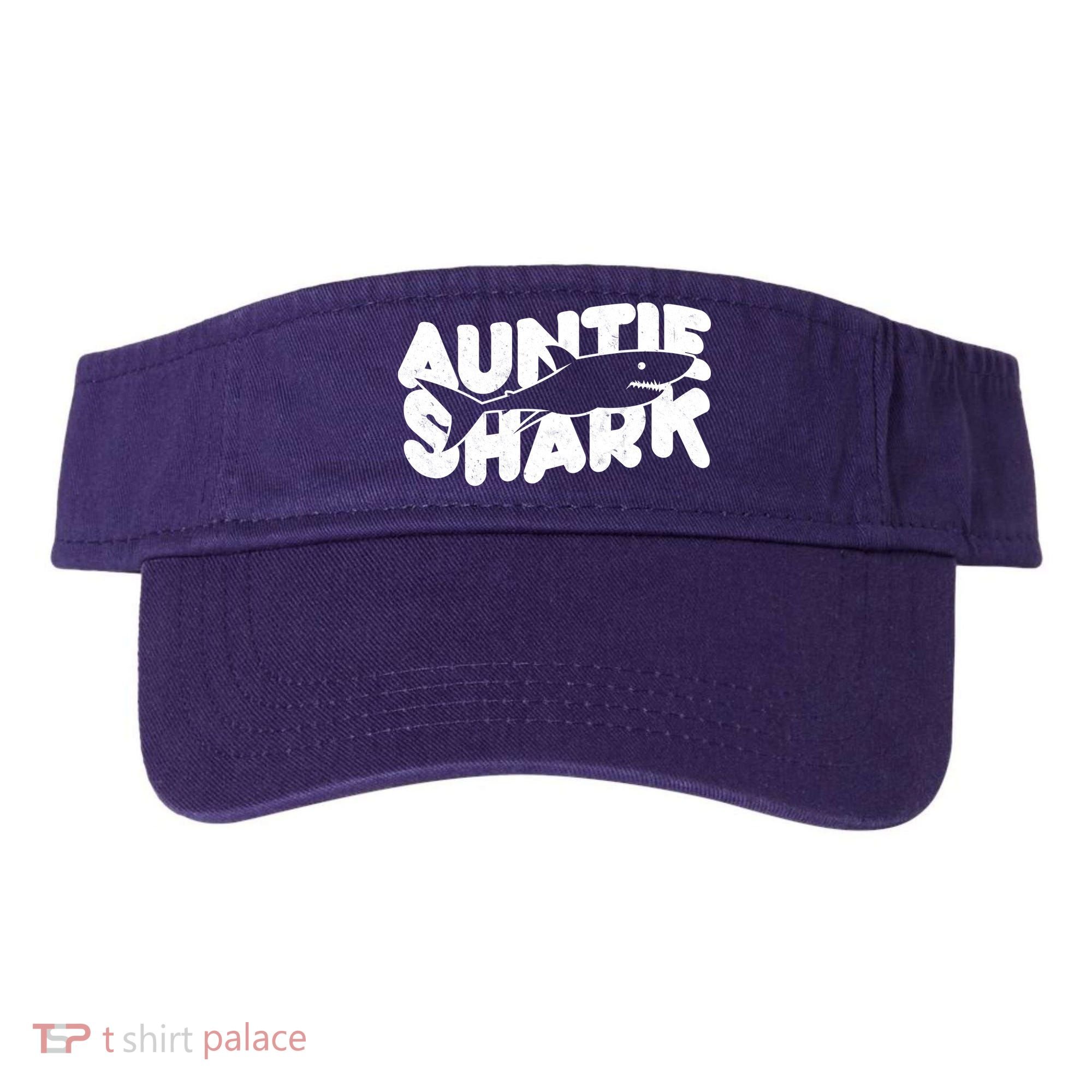 Cute Auntie Shark Visor