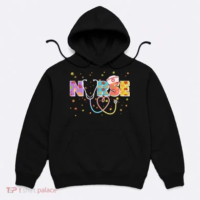 Cute Autumn Fall Patterns Nurse Hoodie