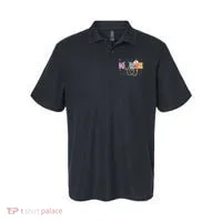 Cute Autumn Fall Patterns Nurse Polo thumb 0