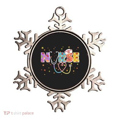 Cute Autumn Fall Patterns Nurse Ornament