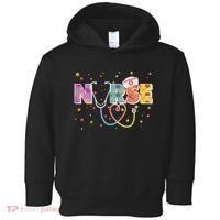 Cute Autumn Fall Patterns Nurse Toddler Hoodie thumb 0