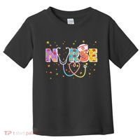 Cute Autumn Fall Patterns Nurse Toddler T-Shirt thumb 0