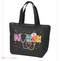 Cute Autumn Fall Patterns Nurse Tote Bag thumb 3