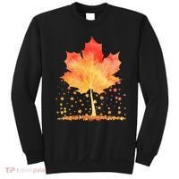 Cute Autumn Maple Leaf Tree Sweatshirt thumb 0