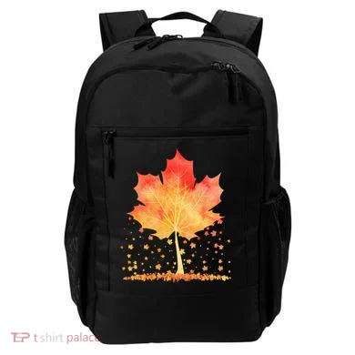 Cute Autumn Maple Leaf Tree Backpack